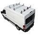 Stainless Steel 3 bar Ladder Rack System 900lbs Capacity Fits Ford Transit ALL