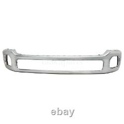 Steel Bumper Cover Face Bar Chrome For 2011-2016 Ford F250 F350 F450 Super Duty