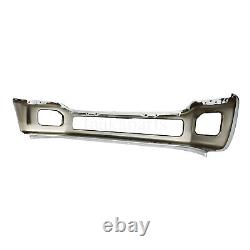 Steel Bumper Cover Face Bar Chrome For 2011-2016 Ford F250 F350 F450 Super Duty