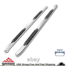 SuperDrive 4 Bent Side Step Bar 2007-2018 GMC Sierra 1500 2500 3500 Double Cab