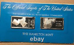 The Official Ingots of the United States, New Jersey and Georgia, Silver Bar