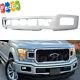 UX Ingot Silver Fit Ford F-150 F150 XL XLT 2018-2020 Front Bumper Cover Face Bar