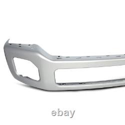 UX Ingot Silver Front Bumper Face Bar For 2011-2016 F-250 F-350 F-450 Super Duty