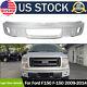 UX Ingot Silver Front Bumper Face Bar WithFog Light Hole For Ford F150 F-150 09-14