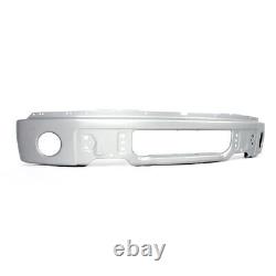 UX Ingot Silver Front Bumper Face Bar WithFog Light Hole For Ford F150 F-150 09-14