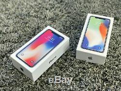 Unlocked Apple iPhone X 64GB 256GB Space Gray Silver A1901 (GSM)