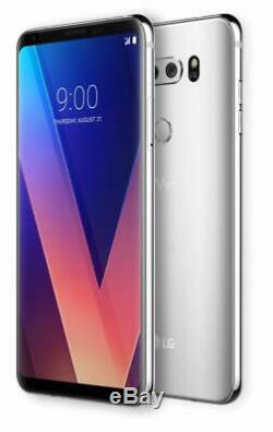 Unlocked LG V30 64GB H932 Silver (GSM) T-Mobile AT&T Cricket Metro Grade A
