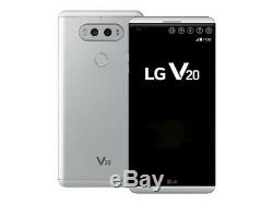 Unlocked New LG V20 H910A 64GB 4G LTE (AT&T) GSM World Phone Silver
