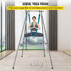 VEVOR Aerial Trapeze Stand Portable Aerial Rig Yoga Swing Bar Horizontal Bracket