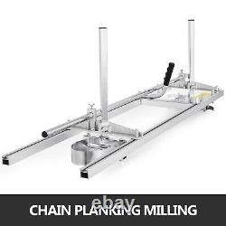 VEVOR Chainsaw Mill Planking Milling From 18 to 48 Guide Bar Arborist Portable