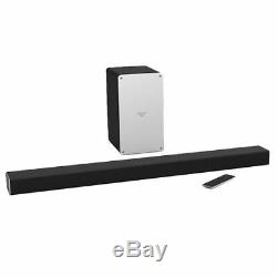 VIZIO SB3621N-E8 Sound bar system 2.1-channel wireless black, silver
