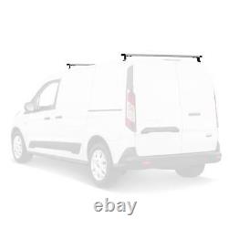 Vantech J1000 2 Bar Ladder Roof Rack, Fits Ford Transit Connect 2014-On, Silver