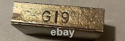 Vintage 10.02 Troy Oz New Hope Gold and Silver Extruded Bar 999