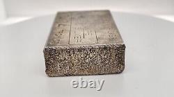 Vintage New Hope Gold & Silver 10.04 Troy Ounce. 999+ Fine Silver Bar