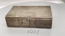 Vintage New Hope Gold & Silver 10.04 Troy Ounce. 999+ Fine Silver Bar